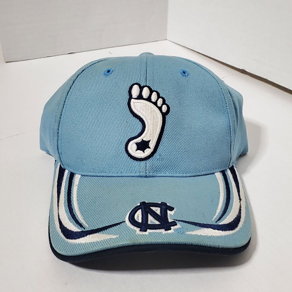 VTG University of North Carolina Tar Heel Adjustable Hat UNC Annco Blue One Size